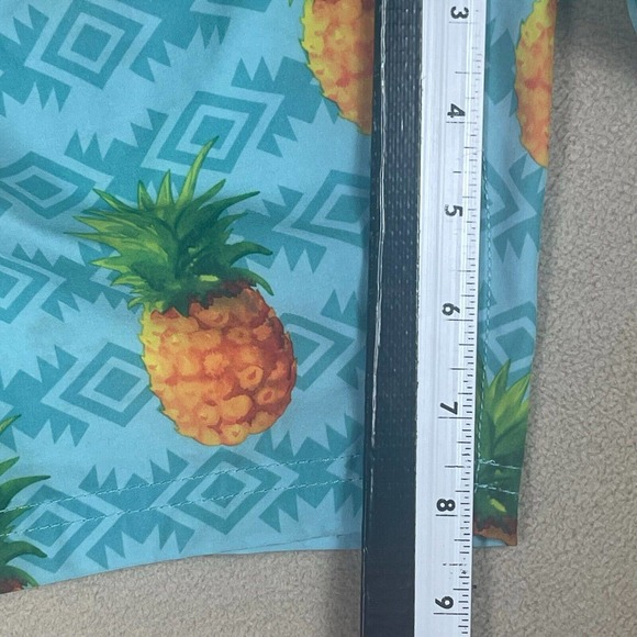 Maui And Sons Swim Trunk Mens 38 Drawstring Waist Pocket Multicolor Lightweight - Picture 6 of 14